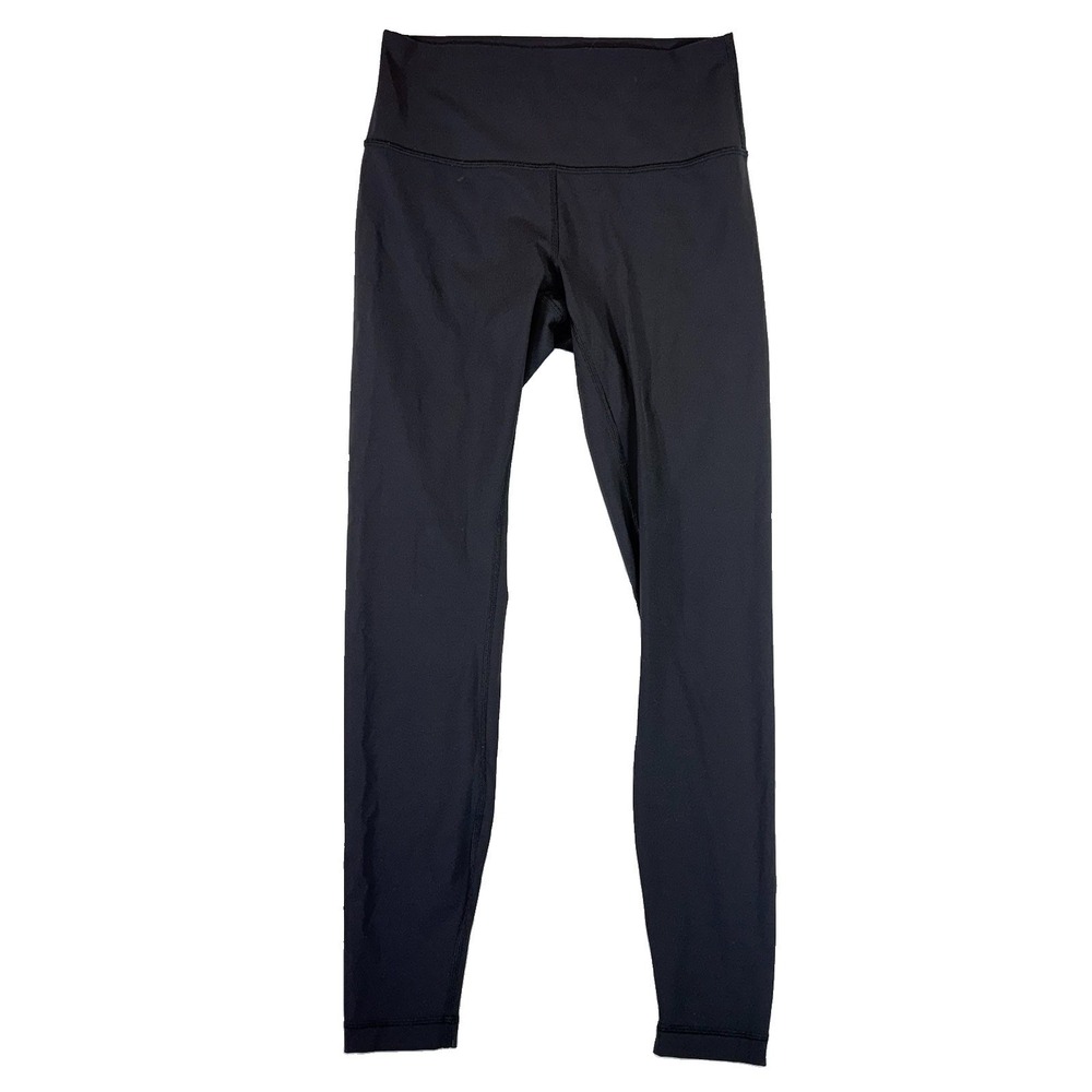 Lululemon Align 25" Leggings Black Size 8 High Rise Nulu Yoga Excellent